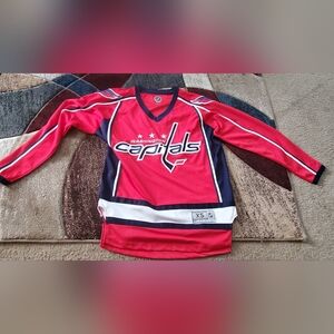 Washington Capitals Reebok Officially Licensed NHL Jersey Size XS Mens Red